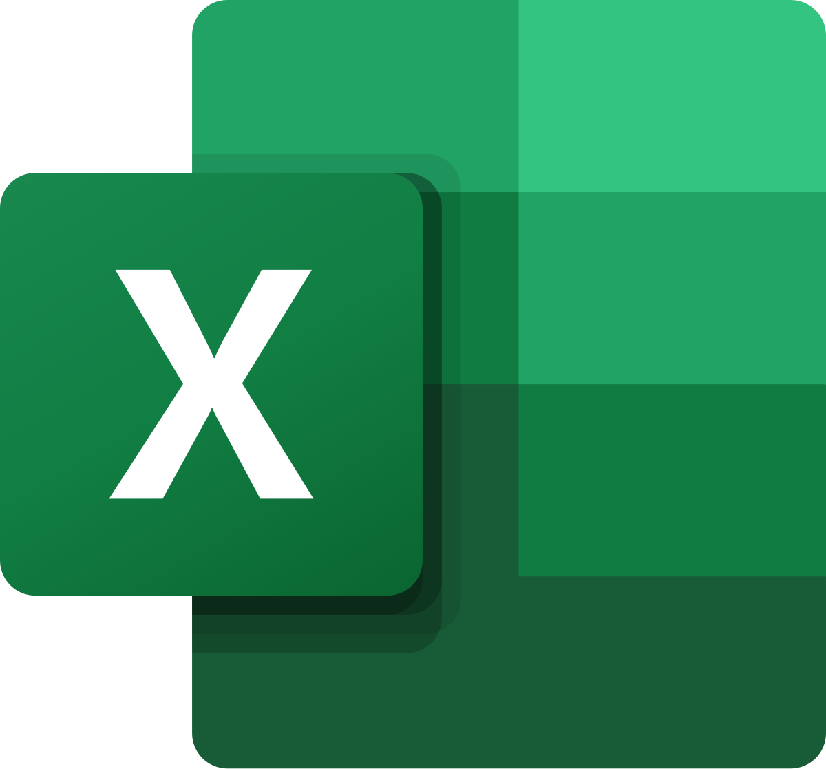 microsoft office excel (2019–2025).svg